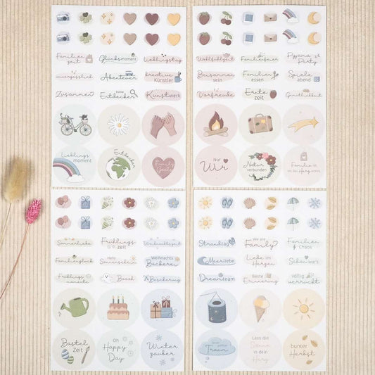 Mintkind Sticker Set "Familienzeit"
