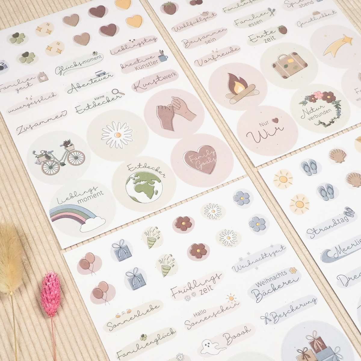 Mintkind Sticker Set "Familienzeit"