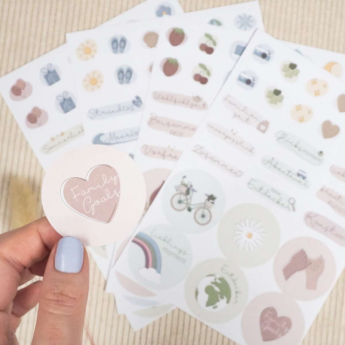 Mintkind Sticker Set "Familienzeit"