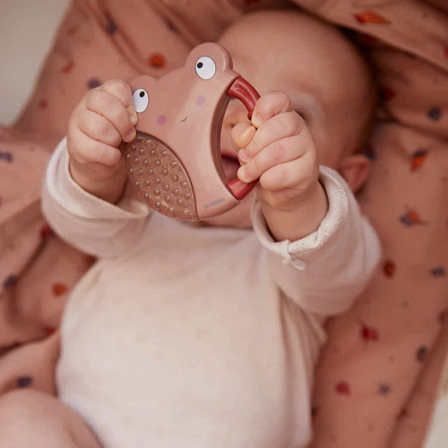 Filibabba Kühlbeißringe Biene und Raupe Set