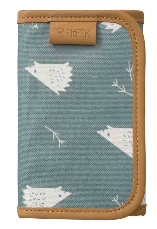 Fresk Wallet Billford Hedgehog Igel hellblau