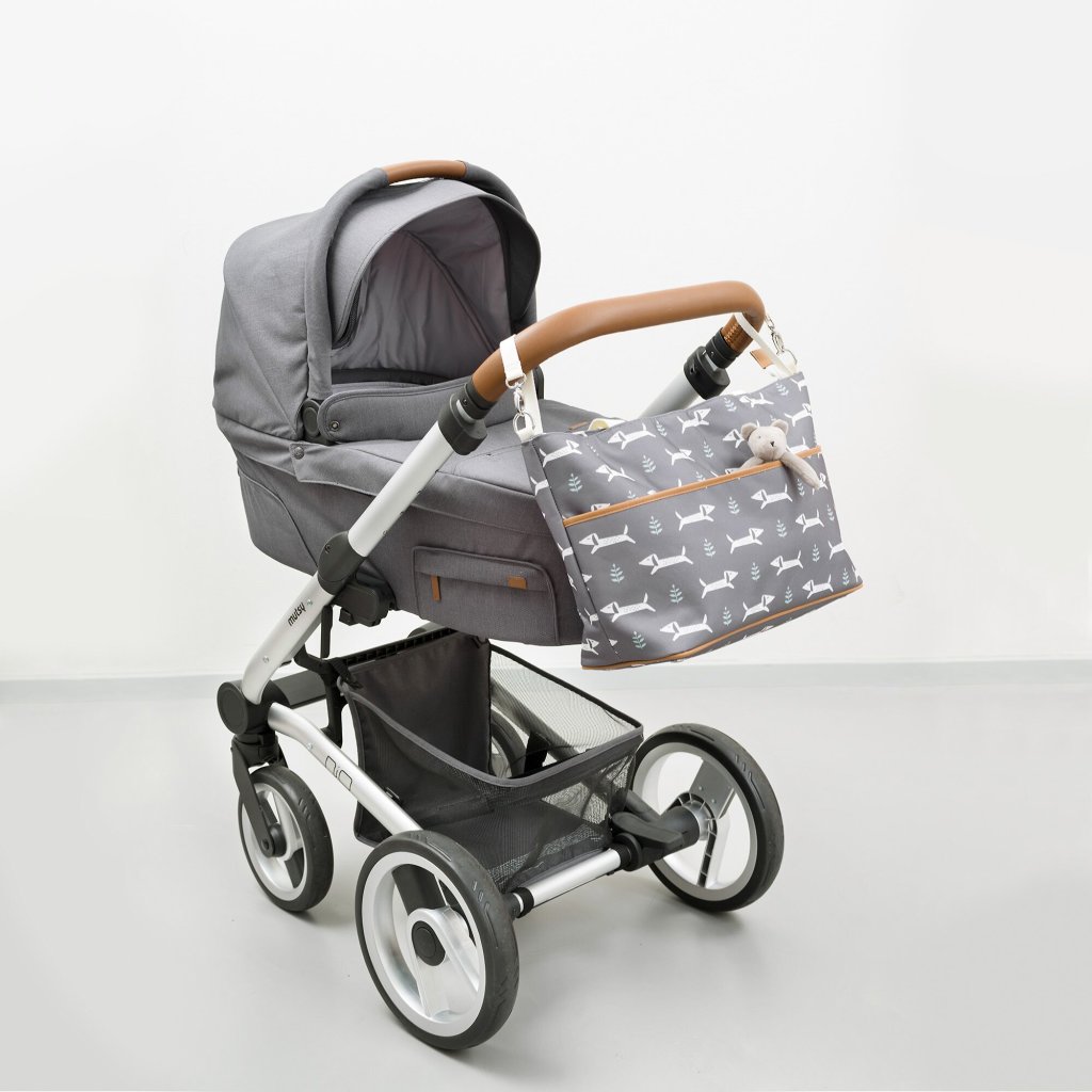 Fresk Wickeltasche Igel Mint