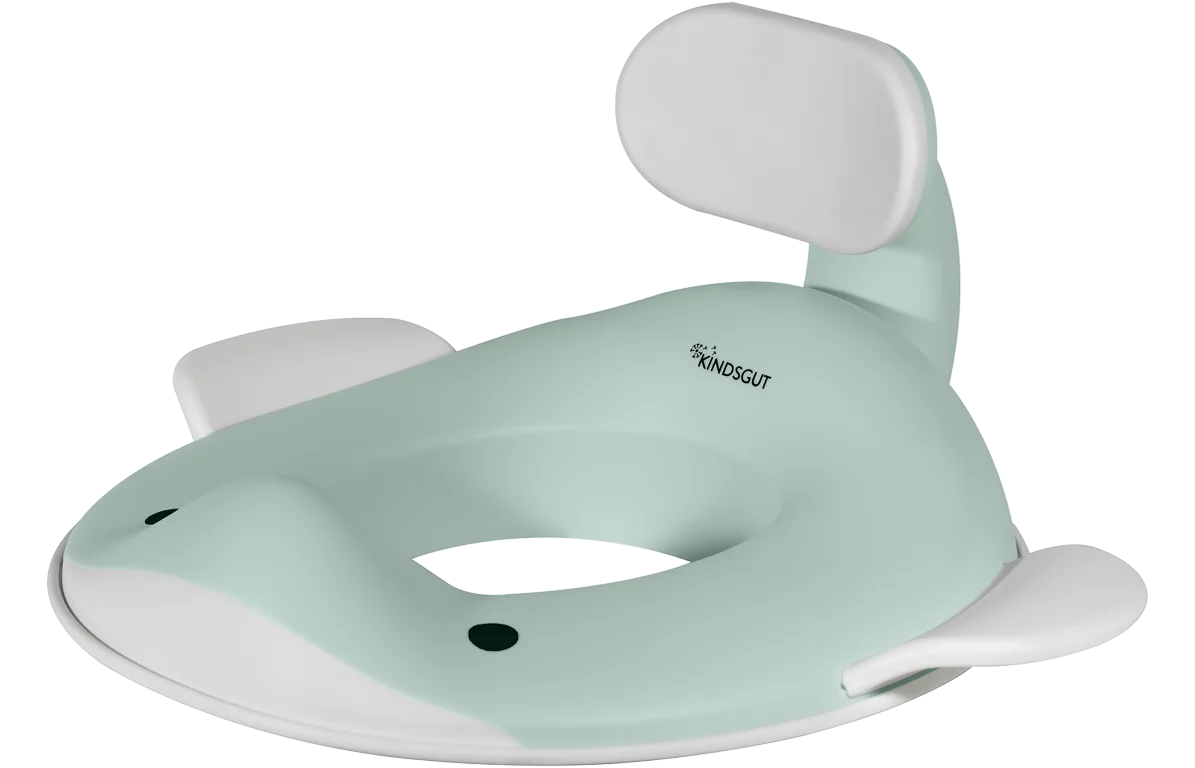 Kindsgut Toilettenaufsatz Wal aquamarin