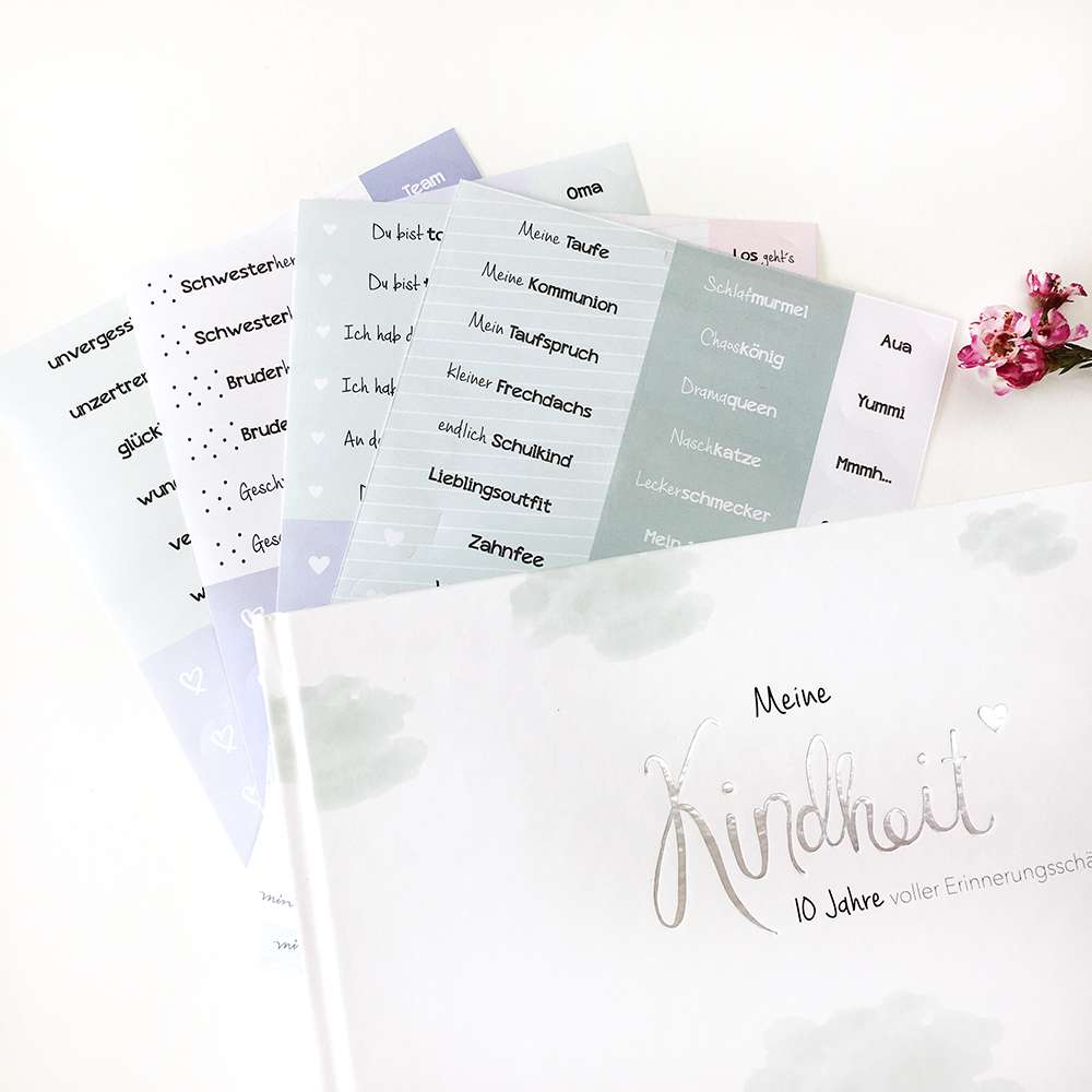 Mintkind Sticker Set "Kindheit"