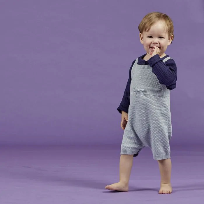 Sense Organics Jany Baby Latzhose graublau