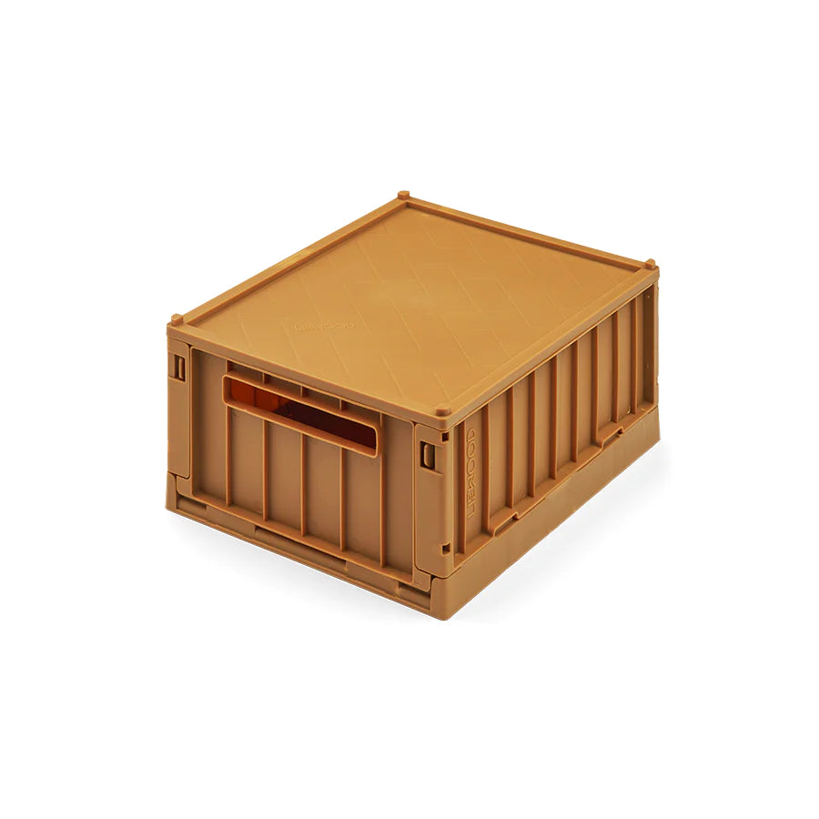 Liewood Weston Storage Box S mit Deckel 2-Pack golden caramel