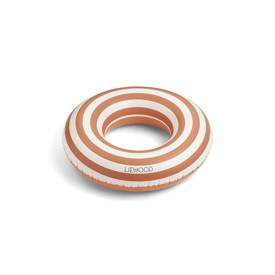 Liewood Baloo Schwimmring Stripe Tuscany rose creme de la creme
