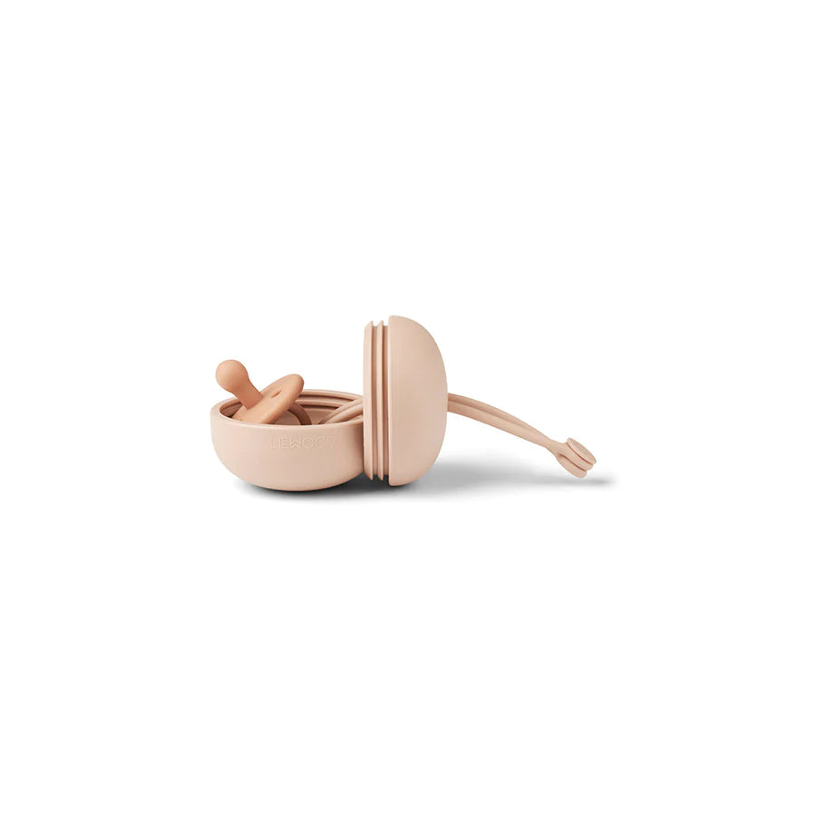 Liewood Philip Schnullerbox Pacifier Box rose