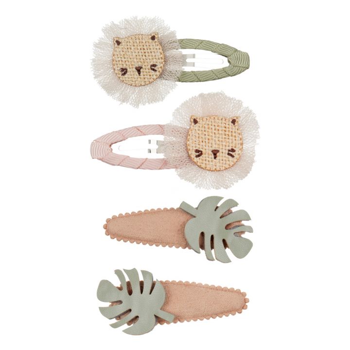 Mimi & Lula Haarspangen Löwe Monstera