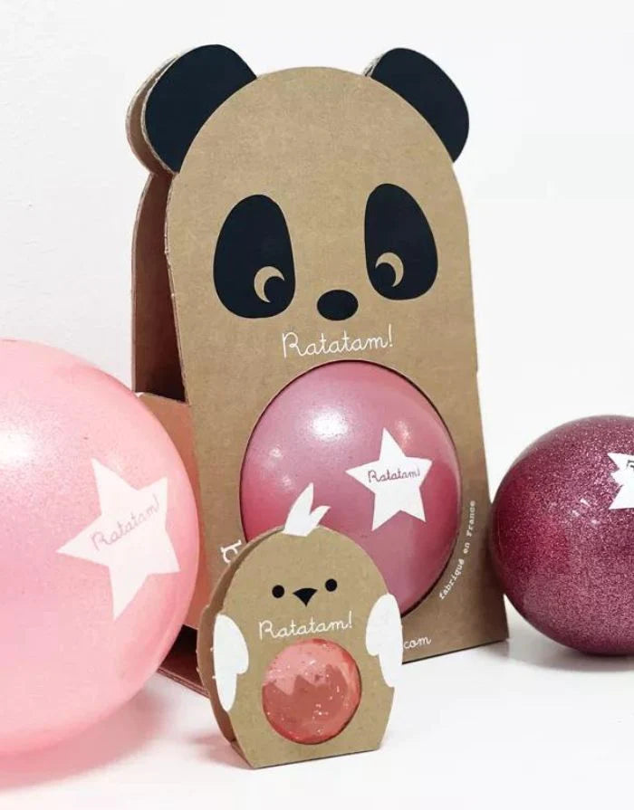 Ratatam! Flummi Hühnchen pink mit Glitzer