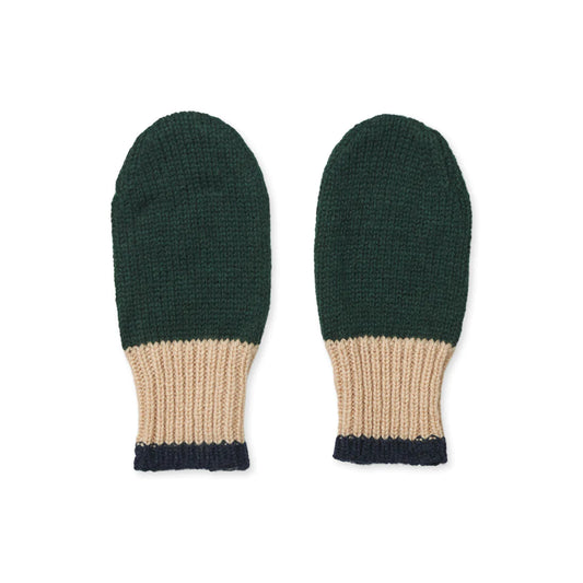 Liewood Pipi mittens Fausthandschuhe Hunter green