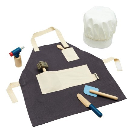 Plan Toys Chef Set Kochschürze und Zubehör, Kostüm