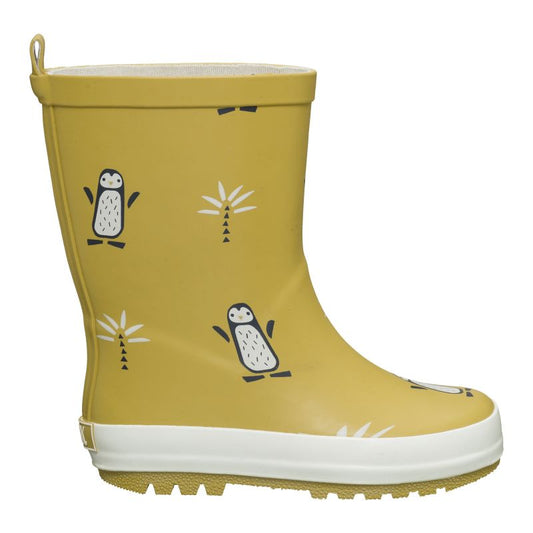 Fresk Gummistiefel Pinguin gelb Regenschuhe