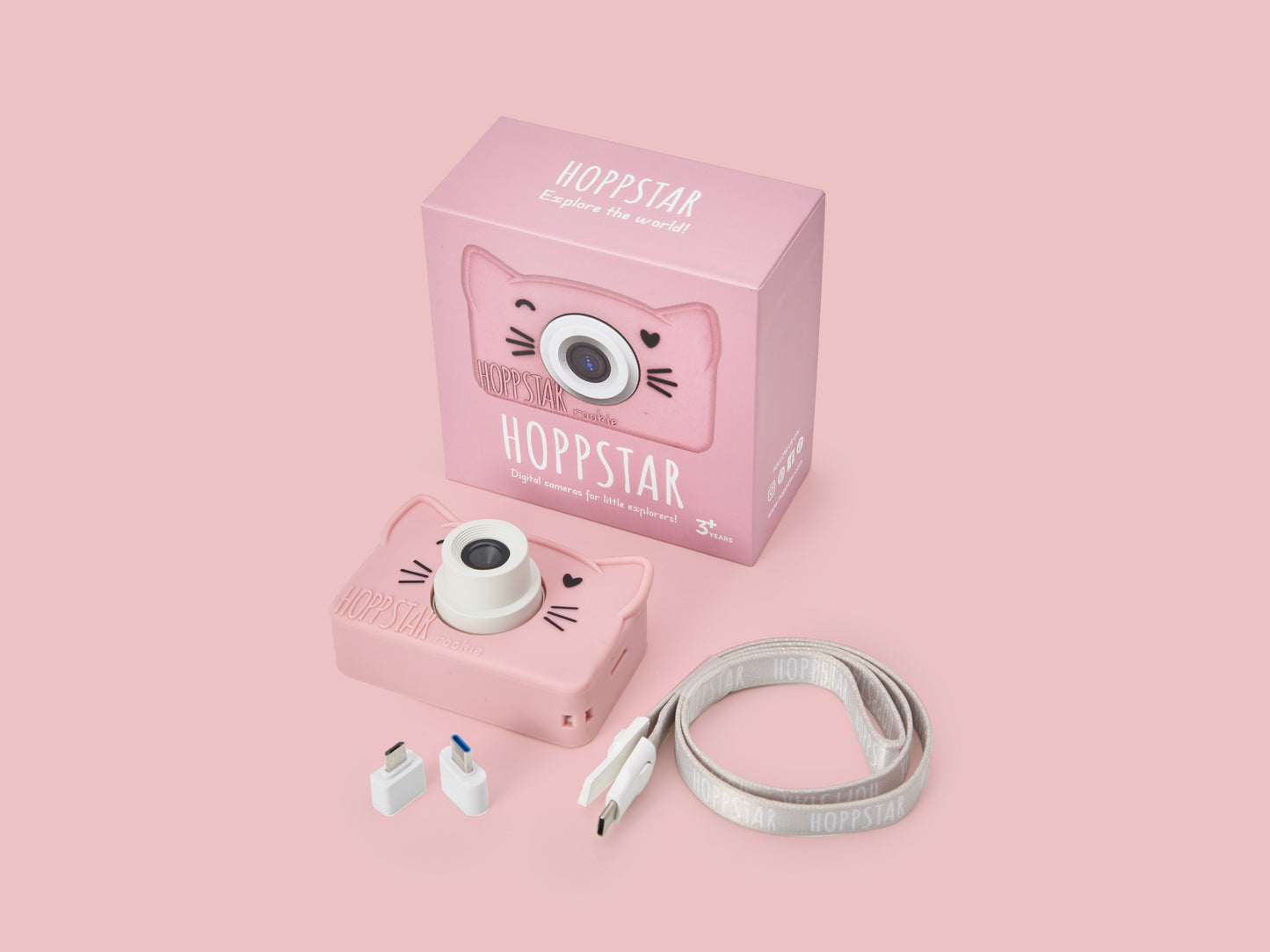 Hoppstar Kinderkamera Rookie Katze Blush